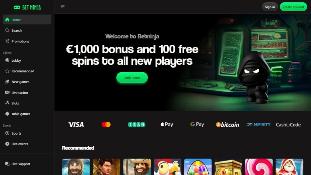 homepage van no cruks bookmaker betninja