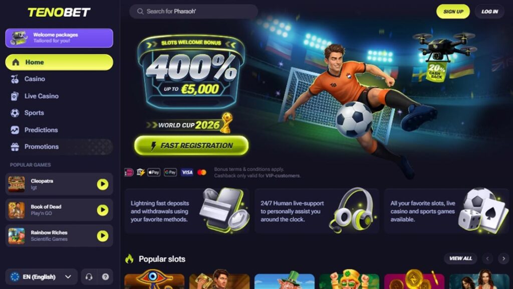 homepage van wk wedden bookmaker tenobet